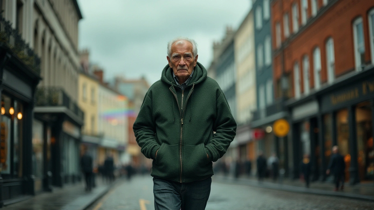 Can a 50-Year-Old Man in Ireland Wear a Hoodie?