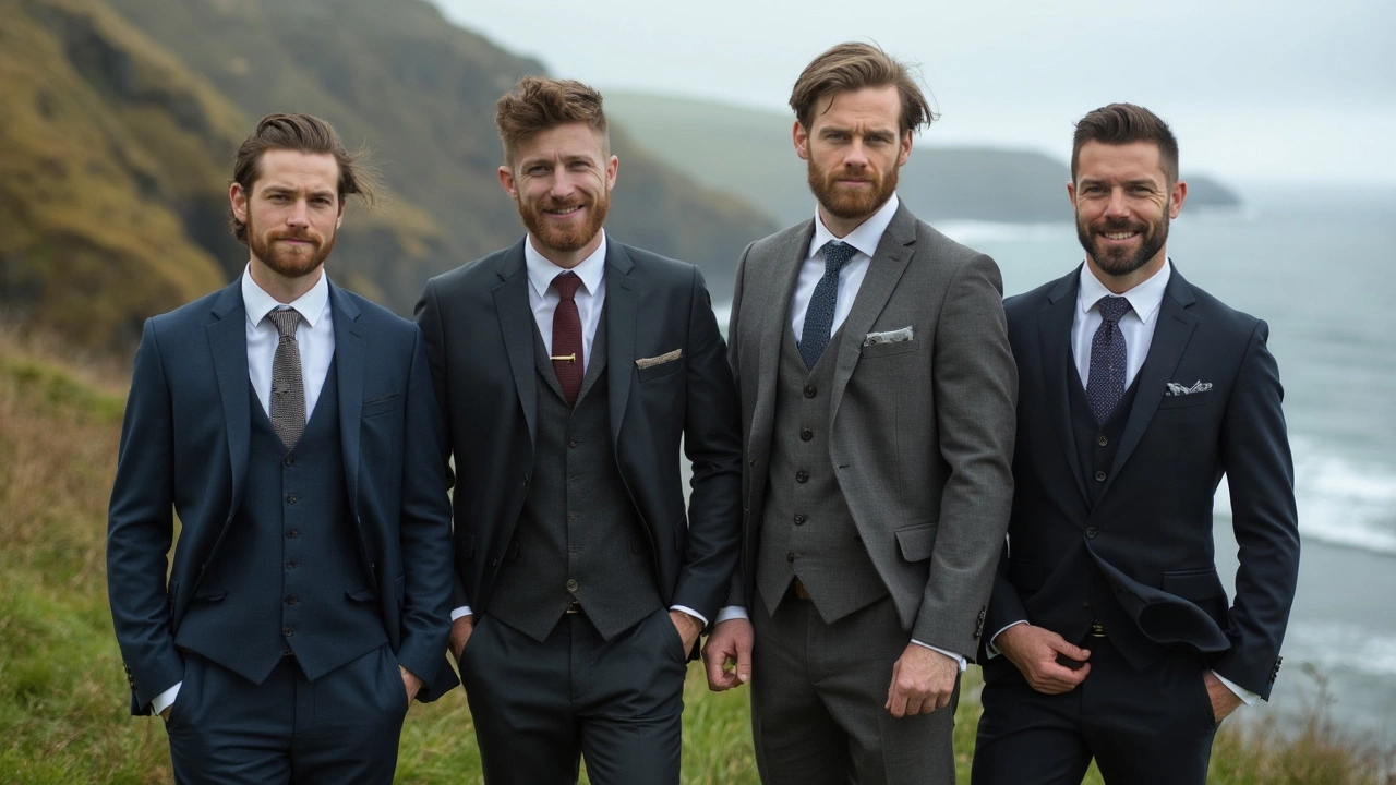 Suit Styles and Fabrics for Irish Weather