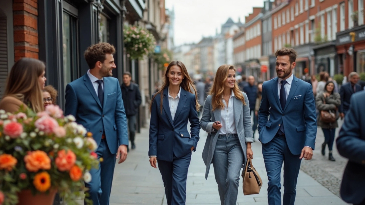 What Does a Blue Suit Mean in Ireland? Style, Symbolism, and Social Codes