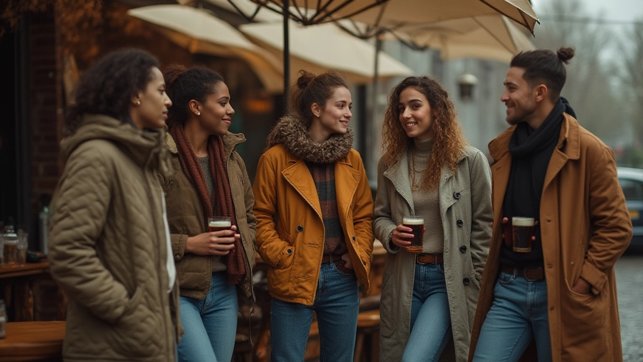 Blending with Ireland’s Style: Matching Navy Jackets with Local Outfits