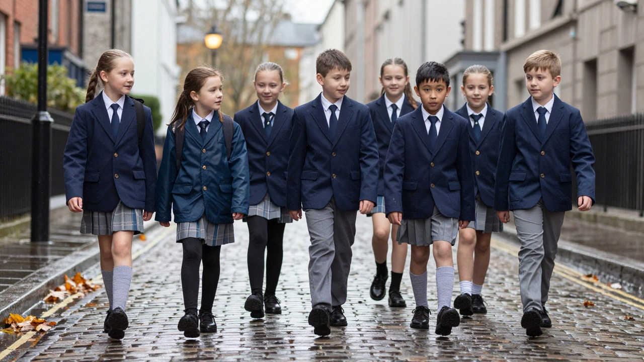 What Is the Most Common Uniform Color in Irish Schools?