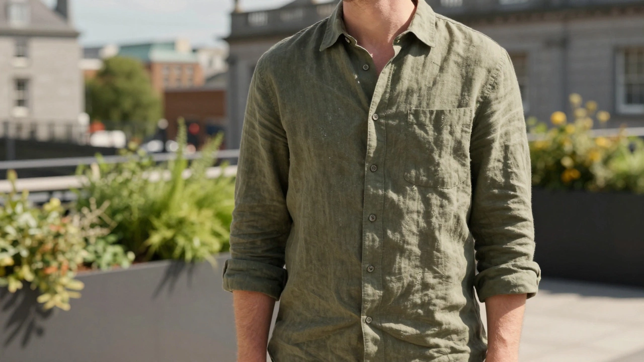 What is the best color to wear in hot weather in Ireland?